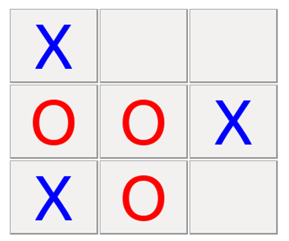 Tic Tac Toe Spiel